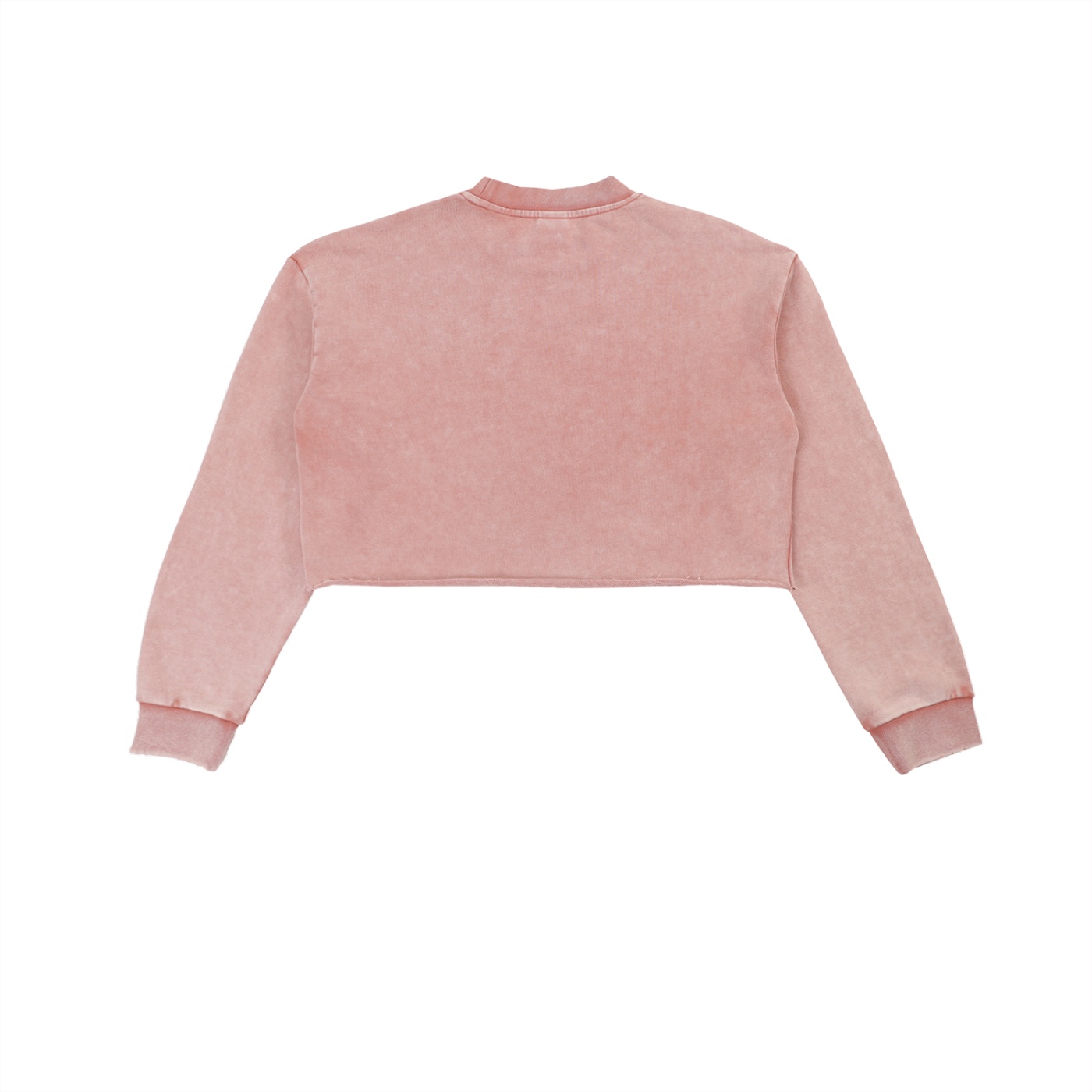 BESS - Washed Cropped Sweatshirt Women - Image 4