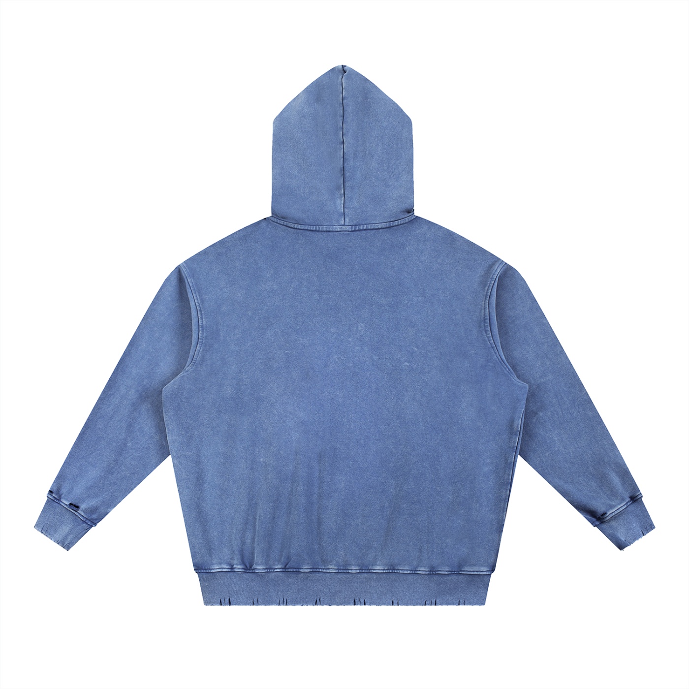 BESS - Hand-Frayed Heavyweight Hoodie - Image 10