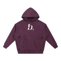 BESS - Washed Pocket Hoodie