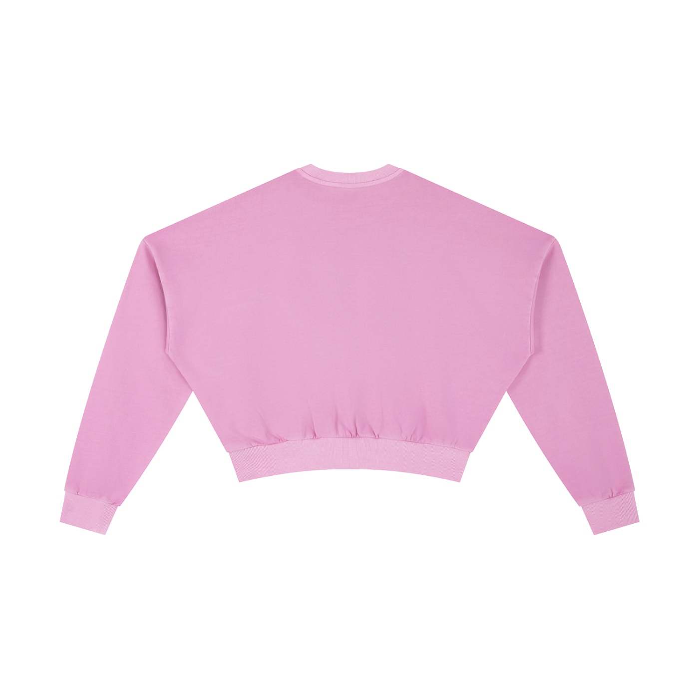 BESS - Washed Cropped Sweatshirt Women - Image 6