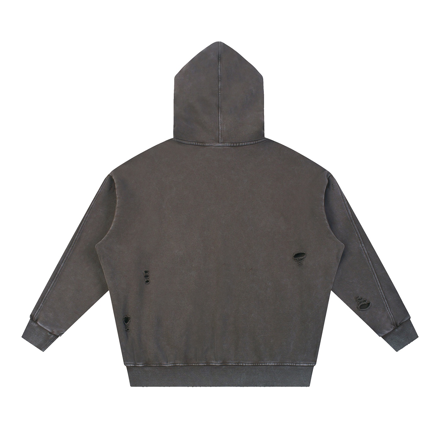BESS - Washed Pocket Hoodie - Image 5