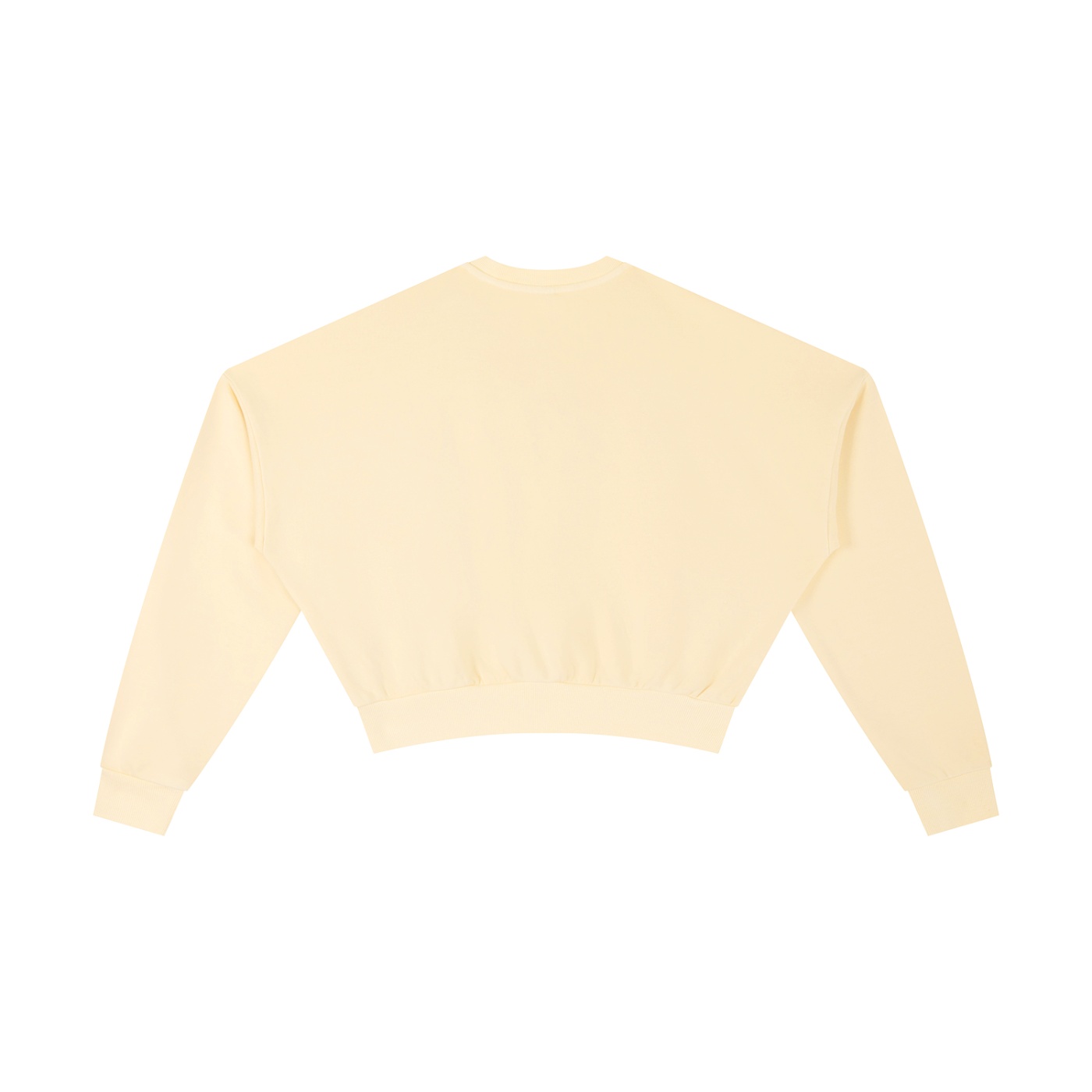 BESS - Washed Cropped Sweatshirt Women - Image 4