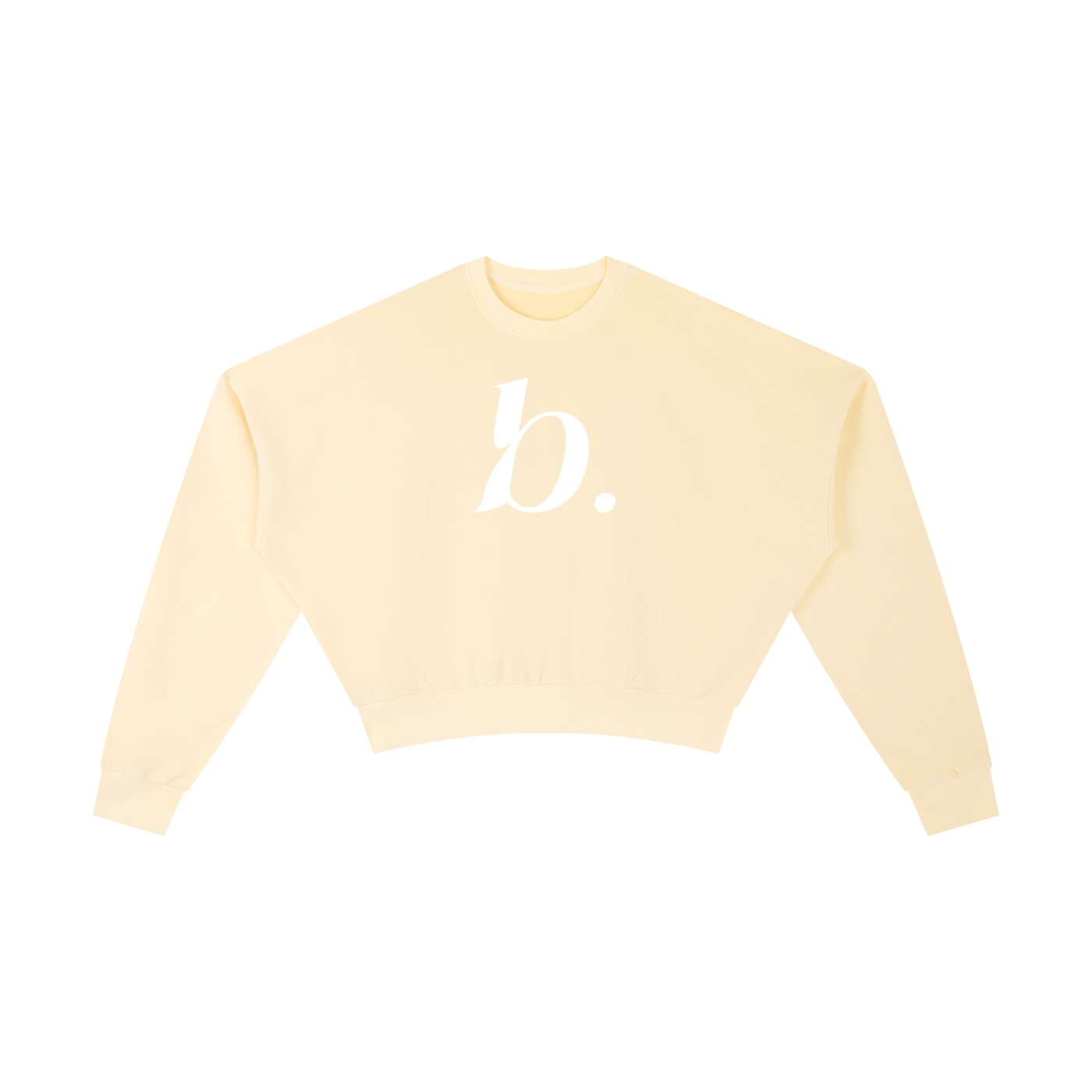 BESS - Washed Cropped Sweatshirt Women - Image 3